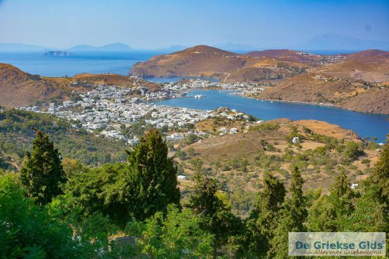 Uitzicht op Skala Patmos